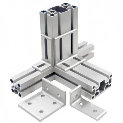 Braket sudut paduan aluminium